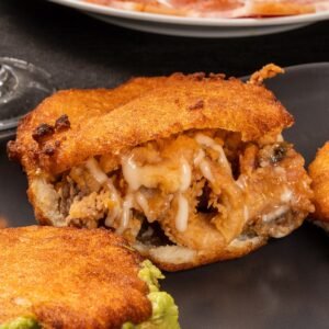 Arepas de Calamares con Alioli